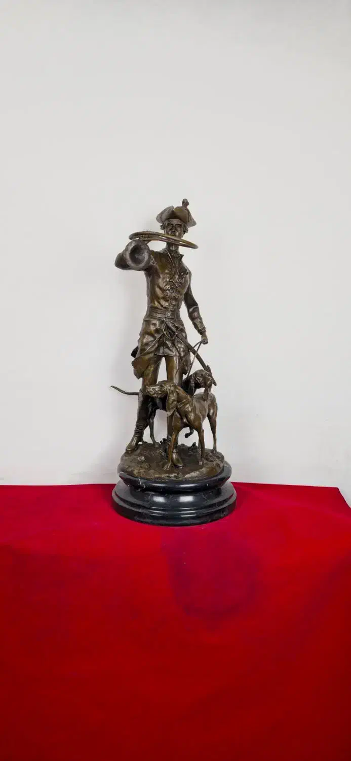 مجسمه برنز ناپلئون ۲سگ سایز بزرگ برنزی|مجسمه، تندیس، ماکت|تهران, دردشت|دیوار