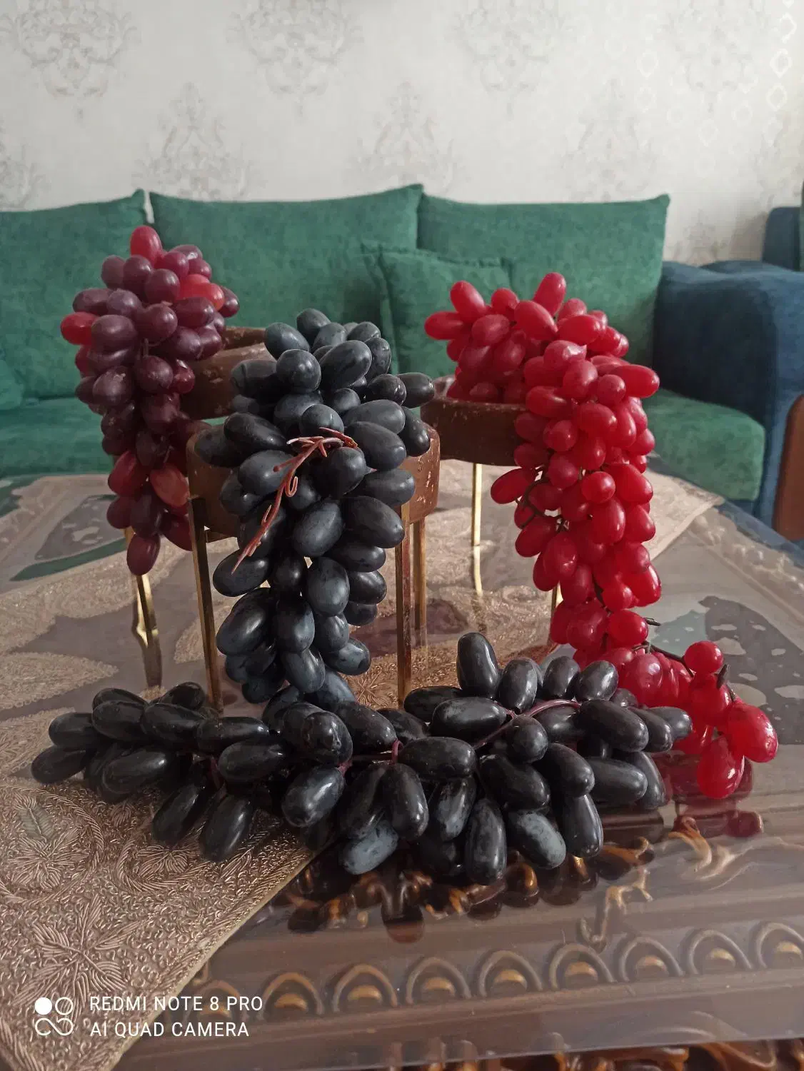 سطل و جا دستمالی برنز خیلی سنگین|صنایع دستی و سایر لوازم تزئینی|سهند, |دیوار