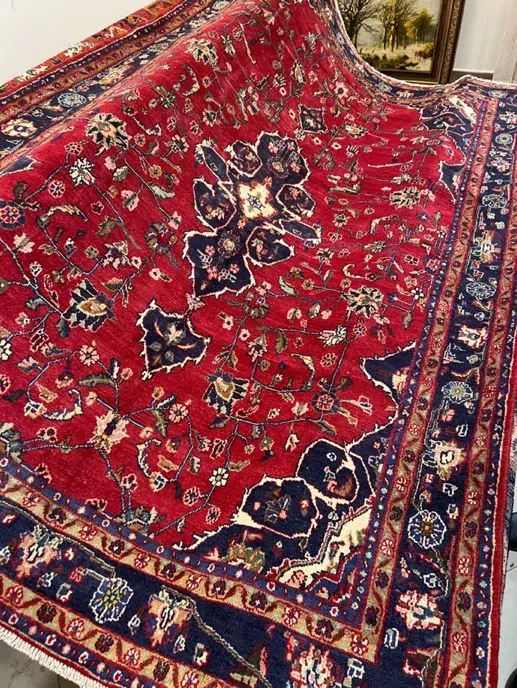 فرش ۶ متری دستبافت رنگ گیاهی خاص|فرش|تهران, یوسف‌آباد|دیوار