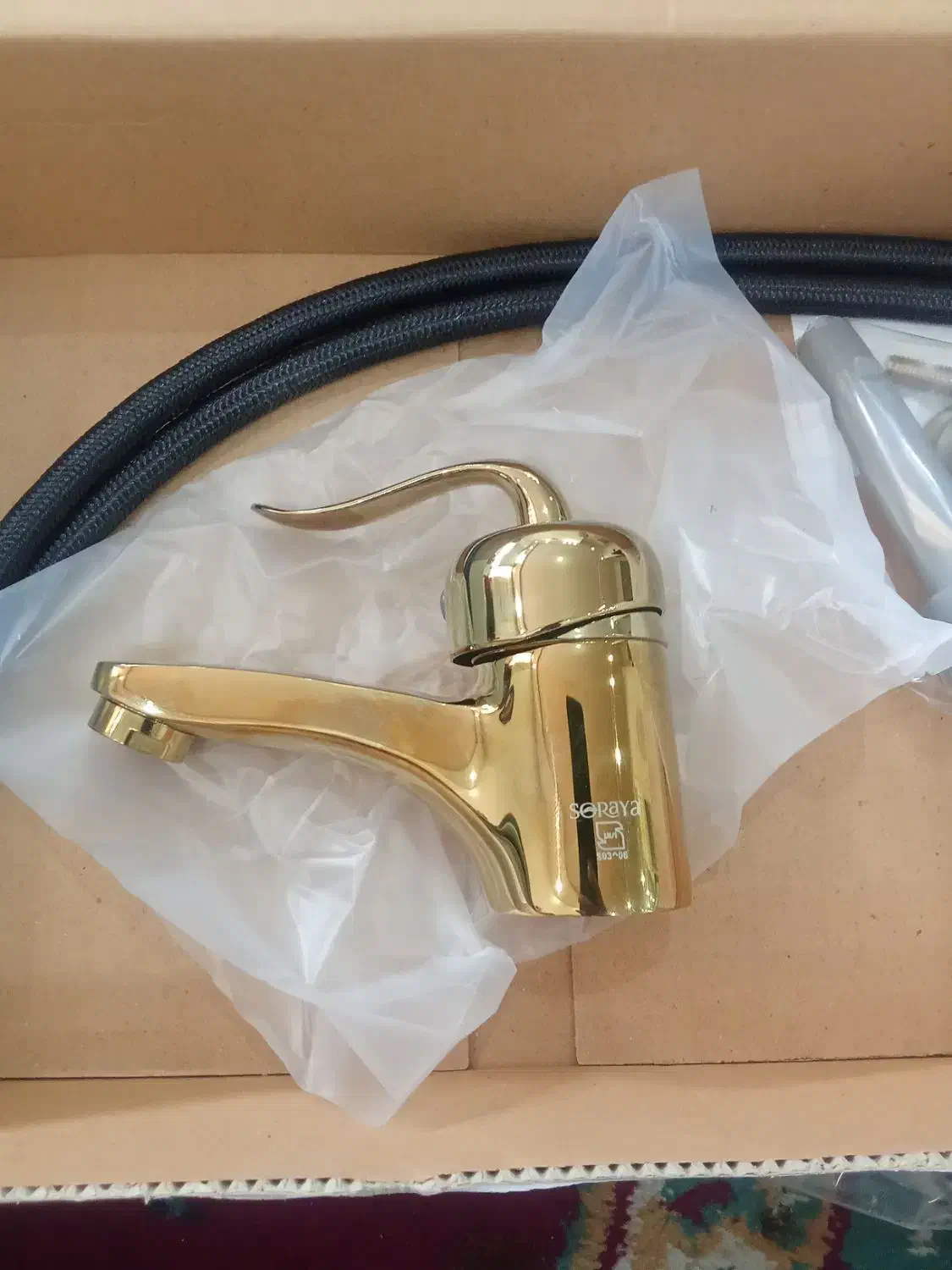 شیرروشویی قاجاری طلایی|لوازم سرویس بهداشتی|مشهد, حجت|دیوار