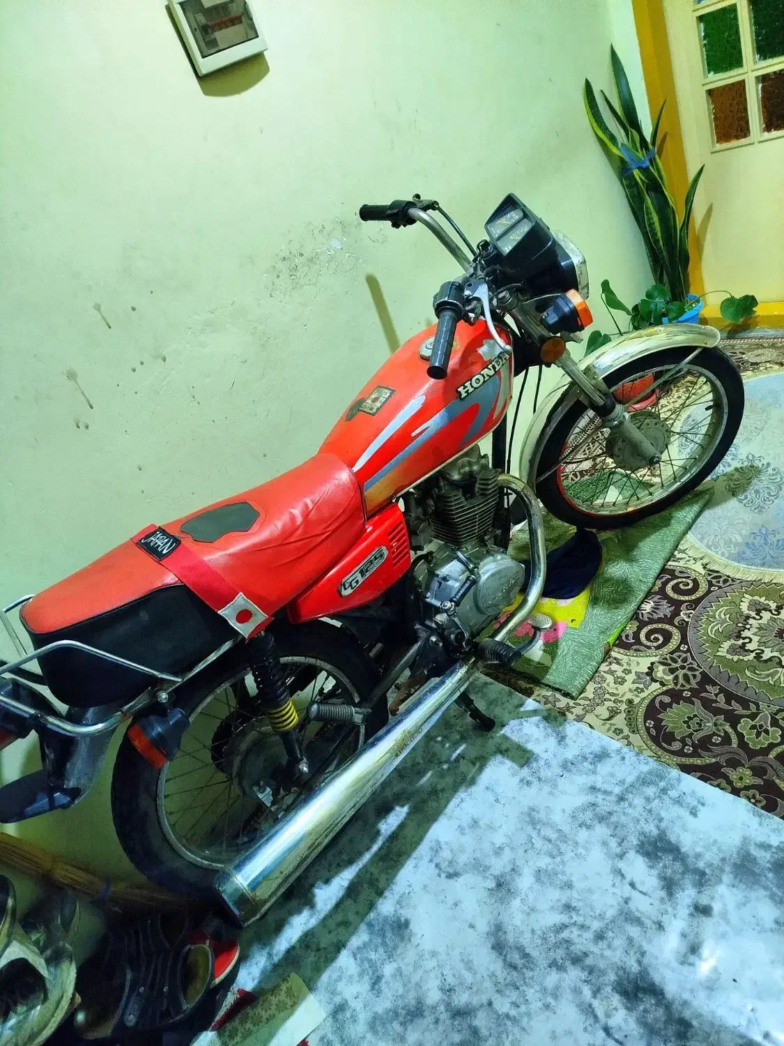 موتور 125 پلاک قدیم|موتورسیکلت|قزوین, |دیوار