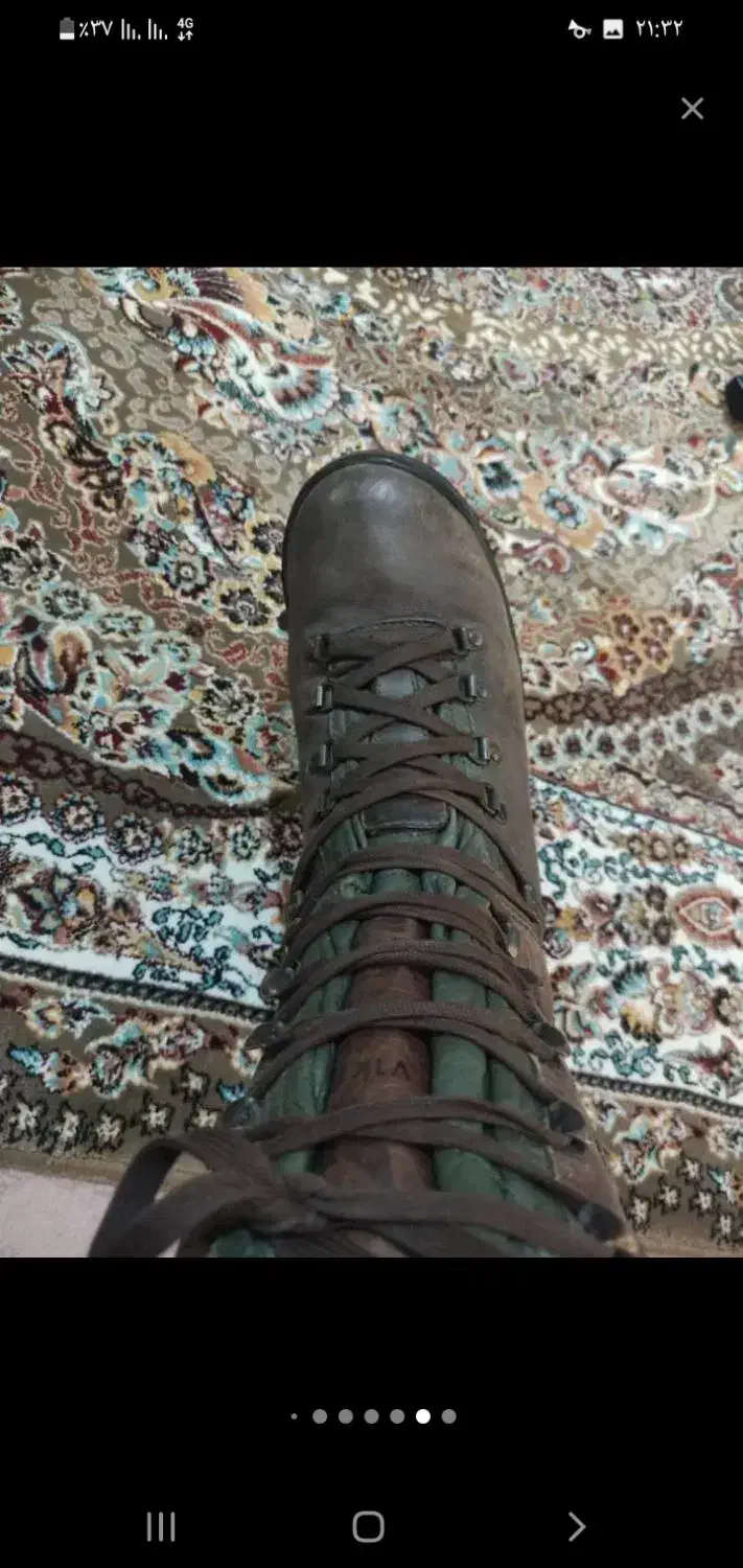 پوتین گورتکس ضد آب چرم خالص ایتالیا|کیف، کفش، کمربند|مهاباد (آذربایجان غربی), |دیوار