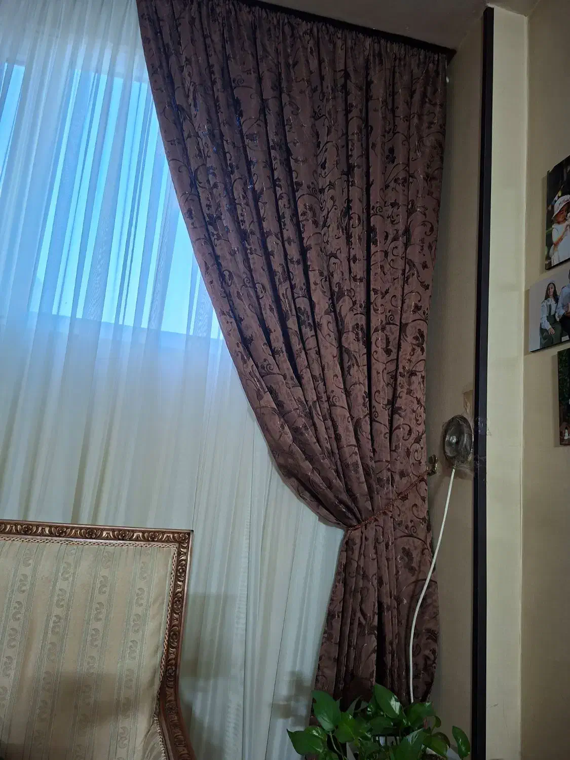 دستک پرده|پرده، رانر، رومیزی|مشهد, نیروی هوایی|دیوار