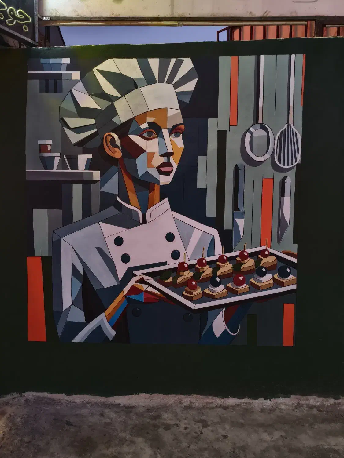 پتینه و نقاشی دیواری|خدمات پیشه و مهارت|شاهینشهر, مخابرات (شهید بهشتی)|دیوار