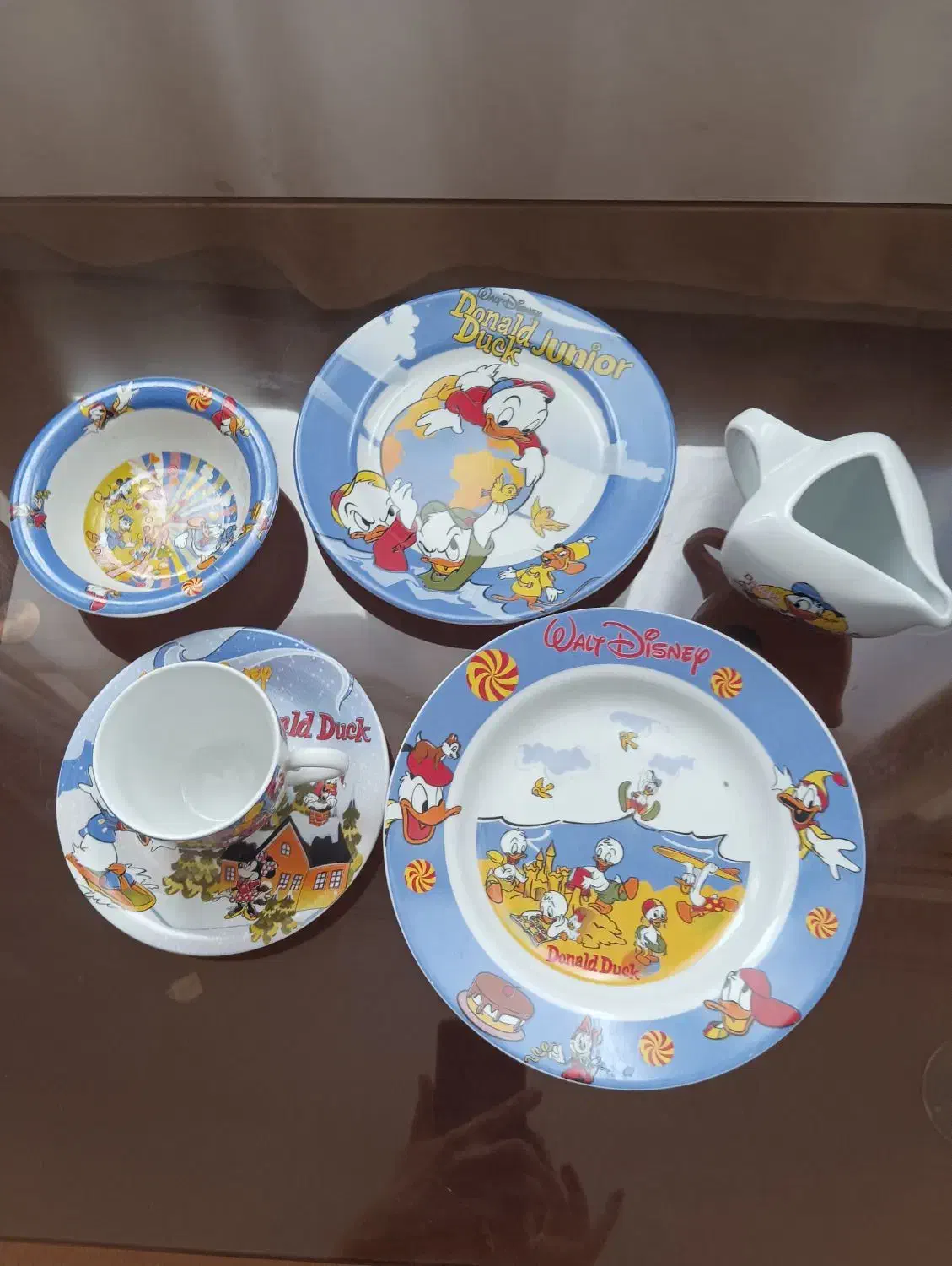 ۶ تکه ظرف کودک نو|اسباب و اثاث بچه|قم, باجک دو|دیوار