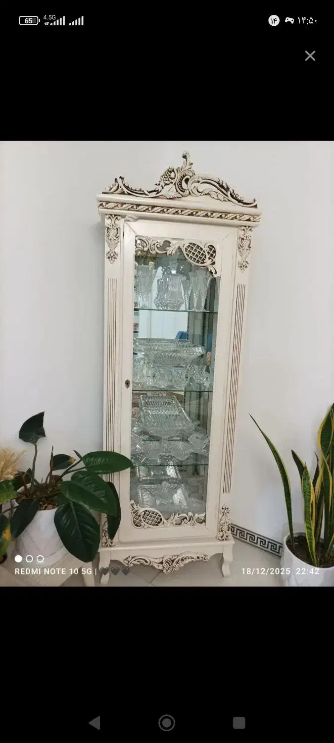 ویترین سالم مناسب جهیزیه|بوفه، ویترین، کنسول|پاکدشت, پاکدشت (مامازند)|دیوار