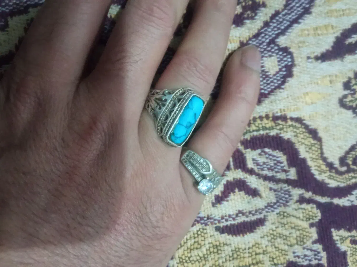 انگشتر نقره مردانه وزنانه|جواهرات|گرگان, |دیوار