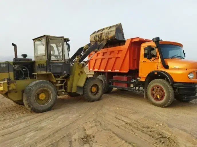 اجاره لودر کمپرسی  حمل خاک ریگ مل نخاله|خدمات حمل و نقل|زابل, |دیوار