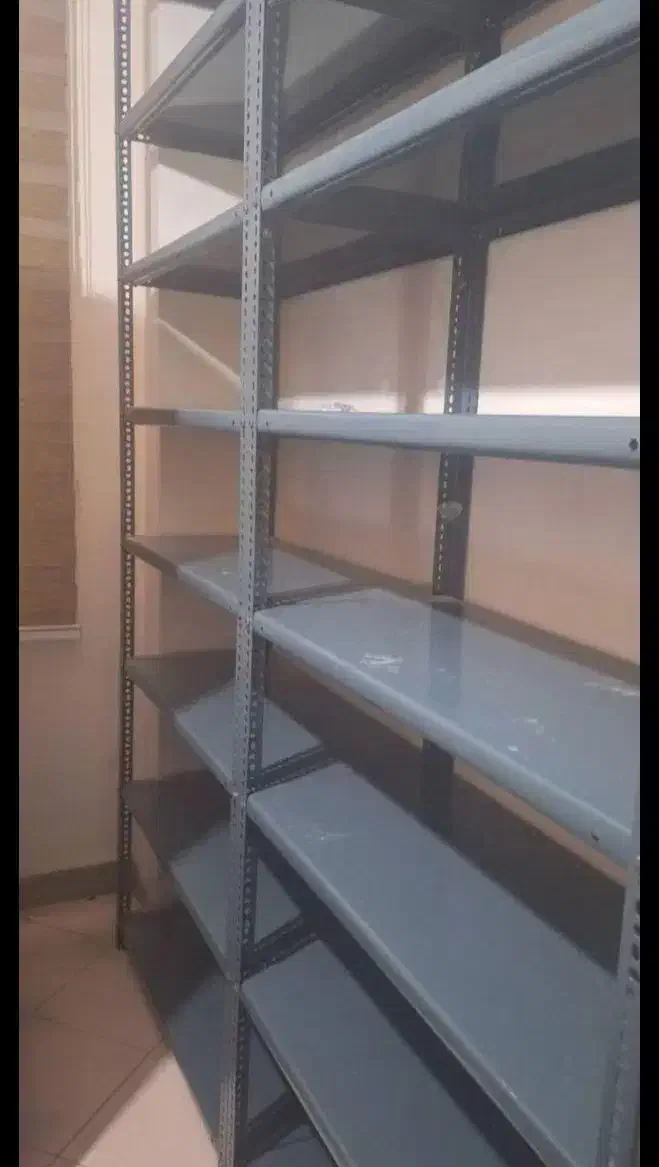 قفسه فلزی نو|کتابخانه، شلف، قفسه‌های دیواری|قرچک, شهرک الحدید|دیوار