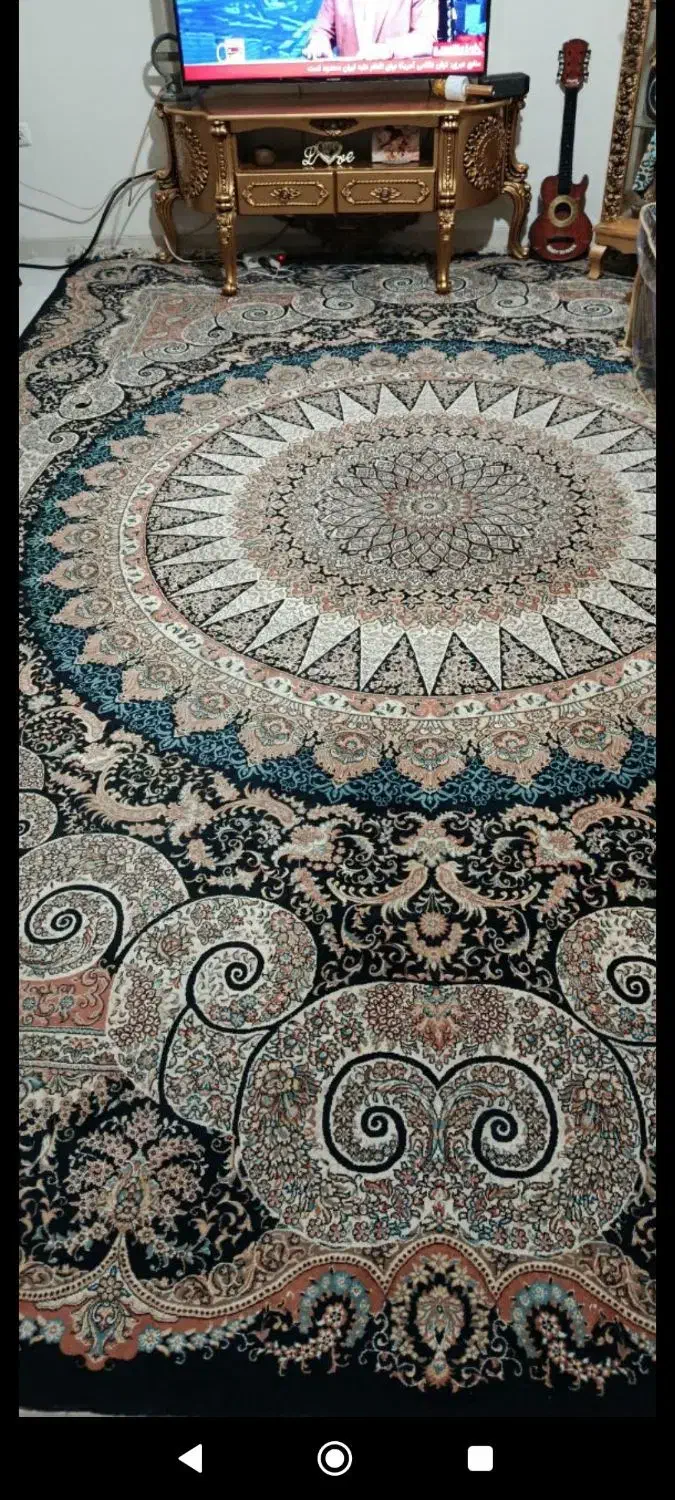 یک جفت قالی ۱۲متری|فرش|یزد, |دیوار