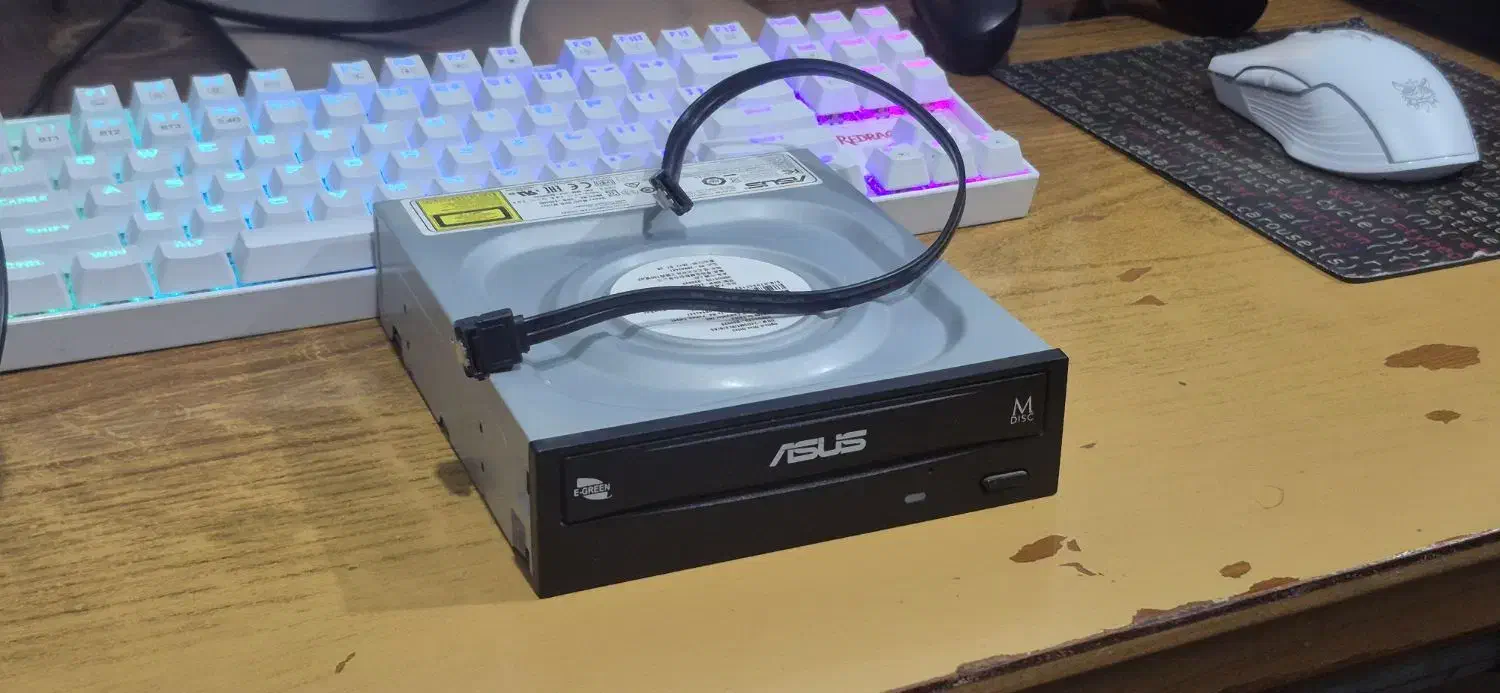 دی وی دی رایتر ایسوس مدل DRW-24D5MT|قطعات و لوازم جانبی رایانه|بوشهر, |دیوار