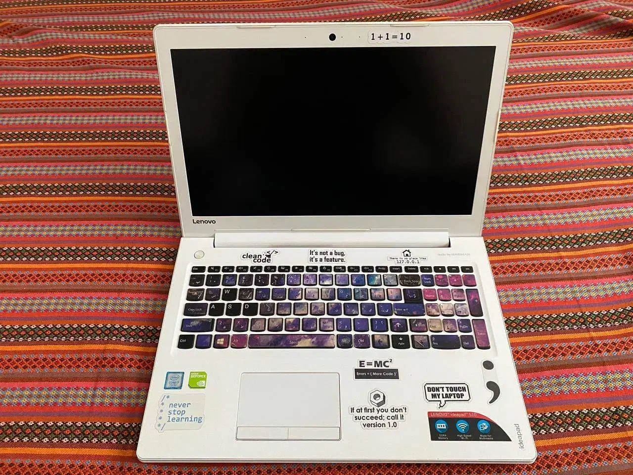 لپ‌تاپ Lenovo IdeaPad 510-15IKB مناسب تعمیرکار|رایانه همراه|همدان, |دیوار