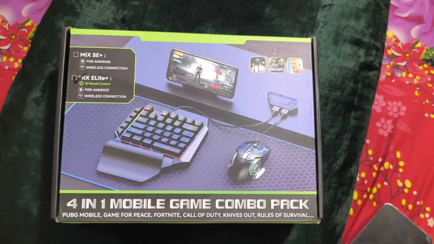 ماوس و کیبورد گیمینگ مدل Mix پاپجی و کالاف دیوتی|قطعات و لوازم جانبی رایانه|قزوین, |دیوار