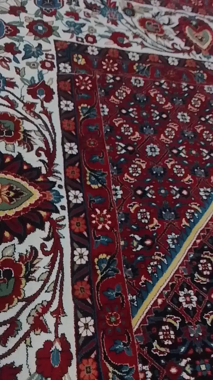 فرش ۱۲ متری ۷۰۰ شانه طرح دستبافت افشار|فرش|بهار, |دیوار