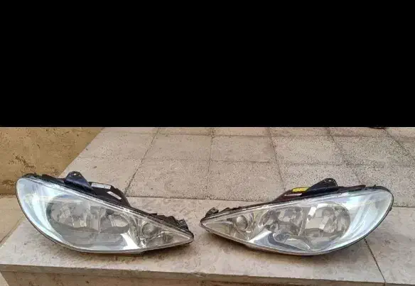 چراغ جلو 206|قطعات یدکی و لوازم جانبی|ری, فیروزآبادی|دیوار