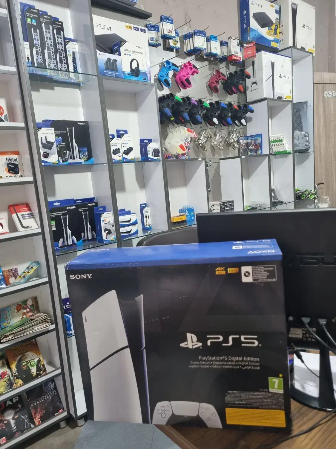 ps5 slim فایو اسلیم اکبند|کنسول، بازی ویدئویی و آنلاین|کرج, گلشهر|دیوار