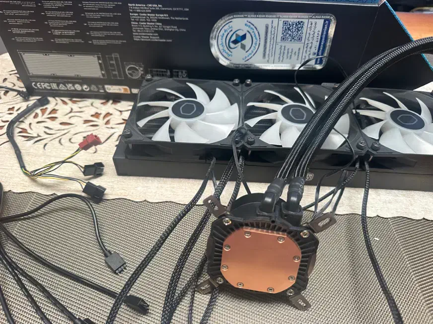 خنک کننده پردازنده کولرمستر coolermaster arg 360L|قطعات و لوازم جانبی رایانه|تهران, هوانیروز|دیوار