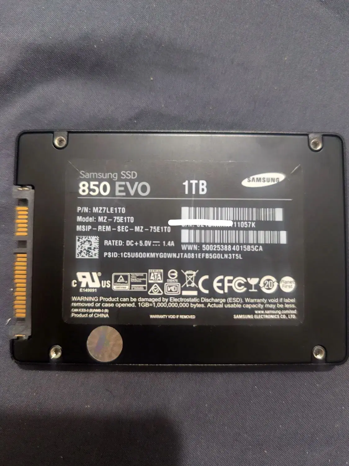 هارد SSD Samsung Evo850 1TB|قطعات و لوازم جانبی رایانه|شیراز, فضل‌آباد|دیوار