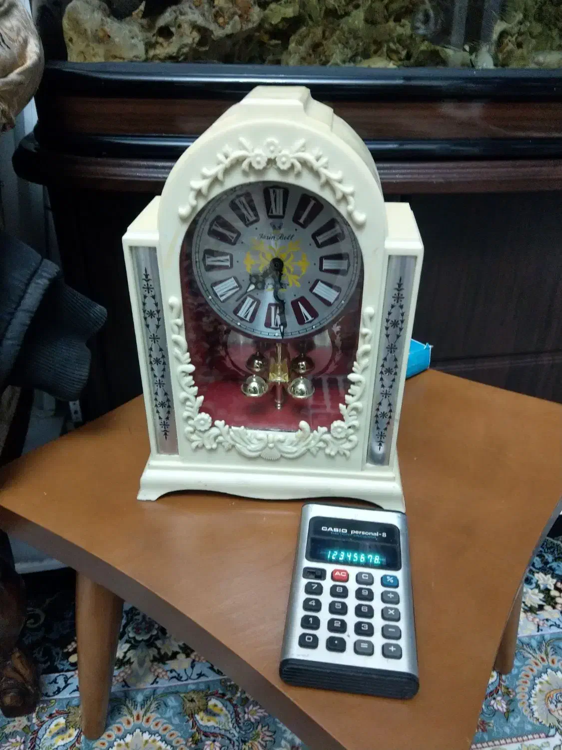 ساعت کوکی قدیمی وماشین حساب|کلکسیون اشیاء عتیقه|اراک, |دیوار