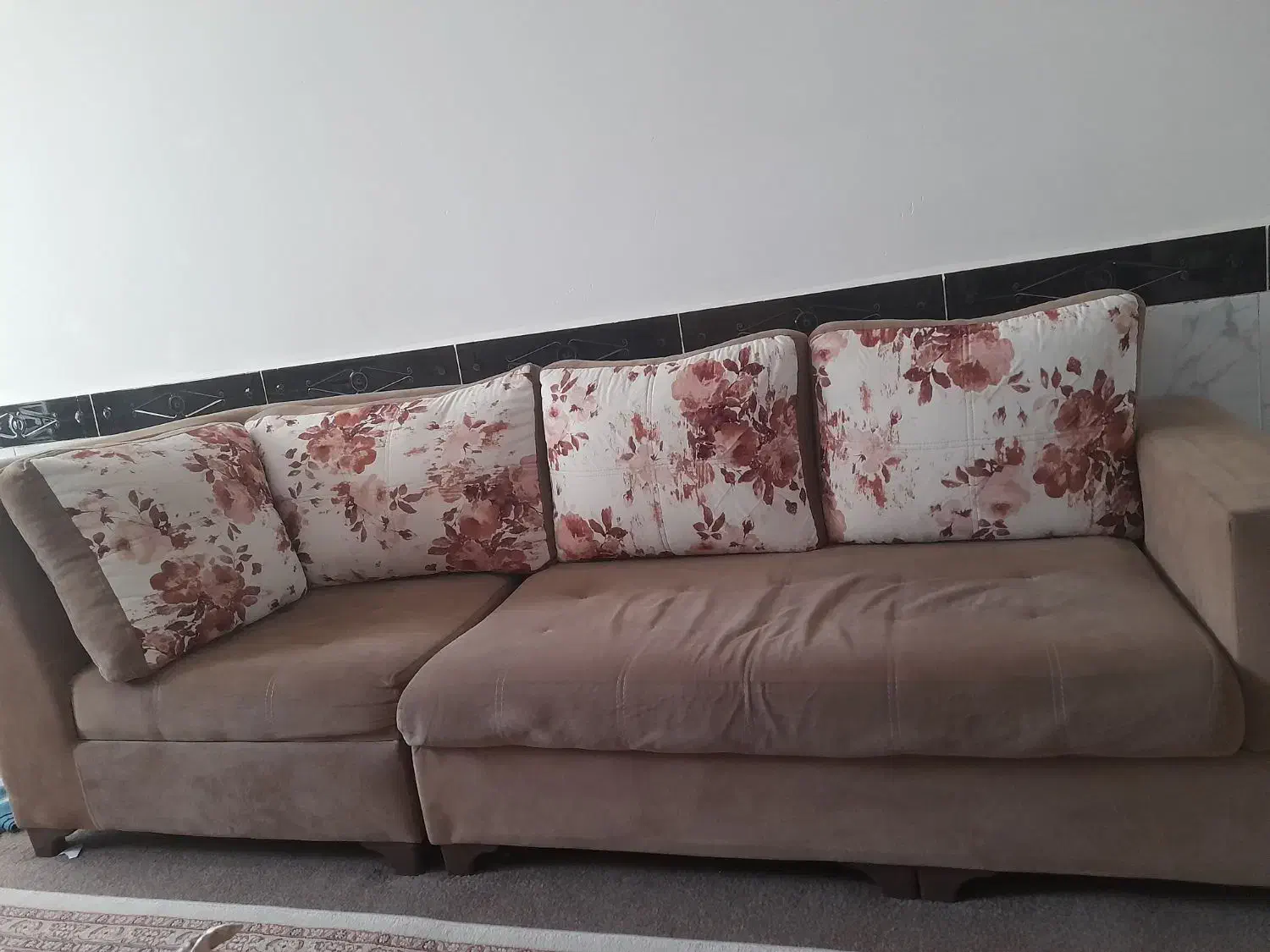 مبل ال|مبلمان خانگی و میز عسلی|آق قلا, |دیوار