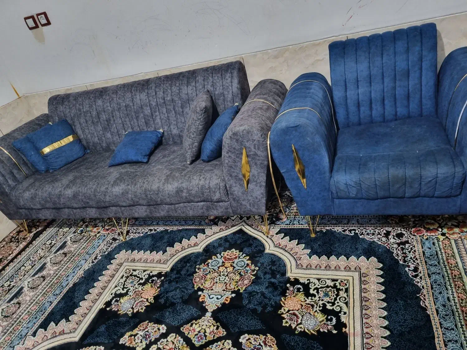 مبل ۸ نفره|مبلمان خانگی و میز عسلی|شیراز, گلکوب|دیوار