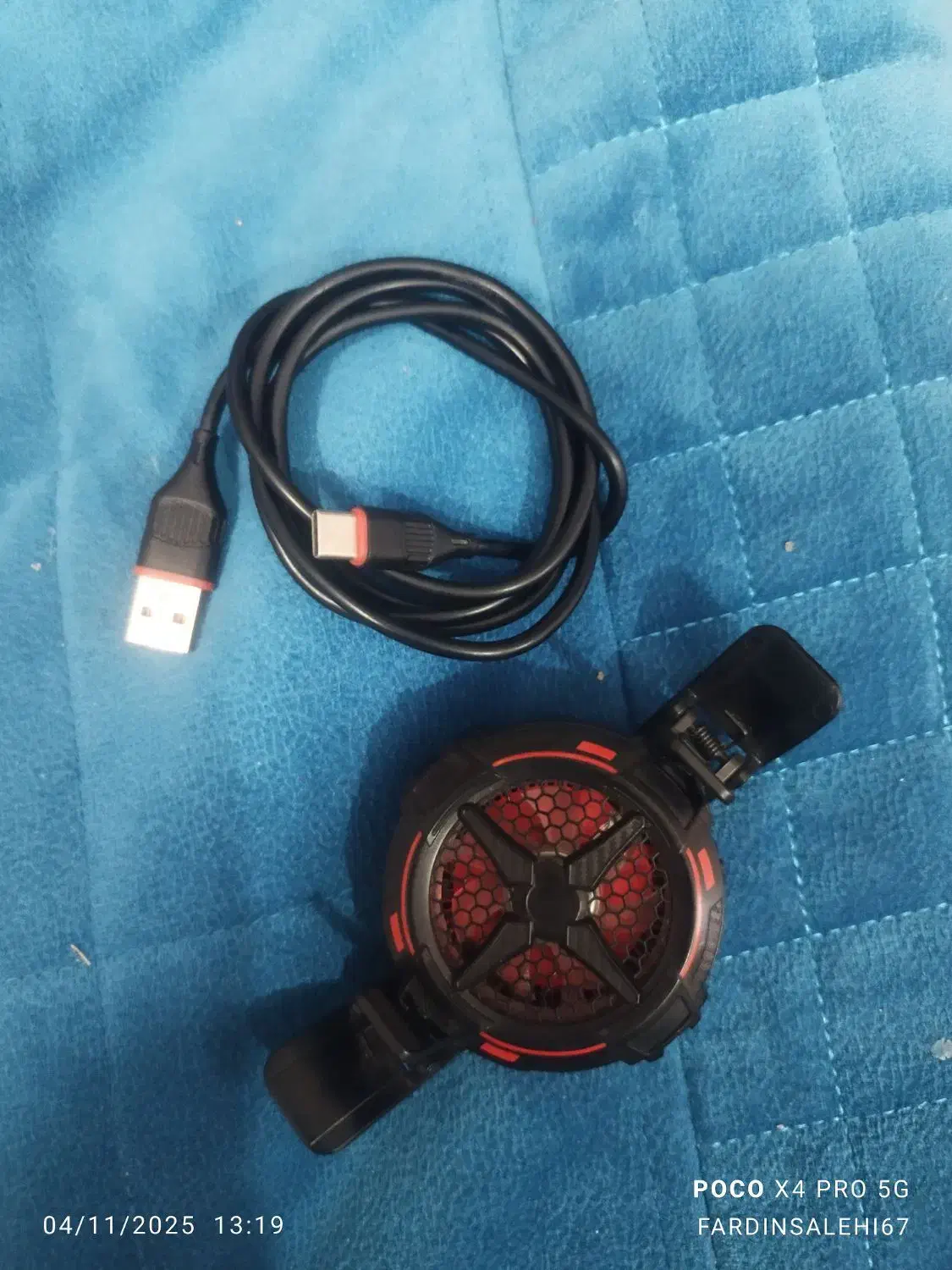 فن خنک کننده گوشی دو مدل سرعت داره|قطعات و لوازم جانبی رایانه|همدان, |دیوار