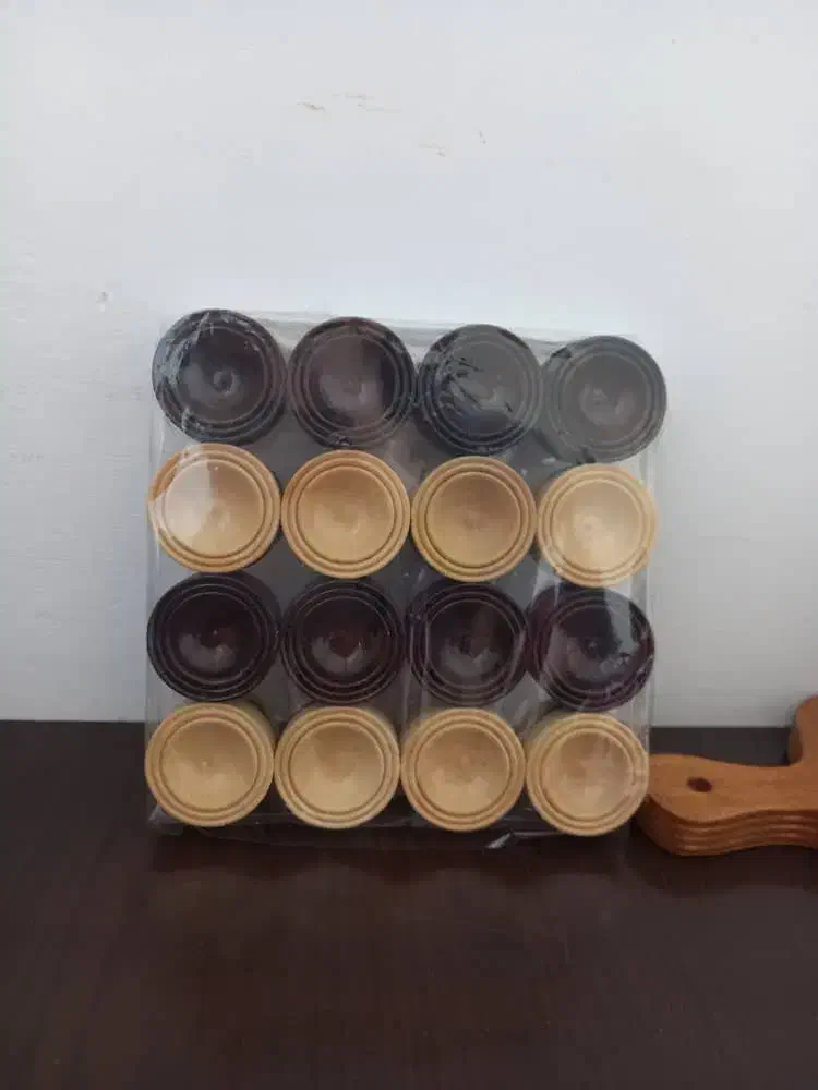 مهره تخته نرد چوبی|صنایع دستی و سایر لوازم تزئینی|سنندج, |دیوار