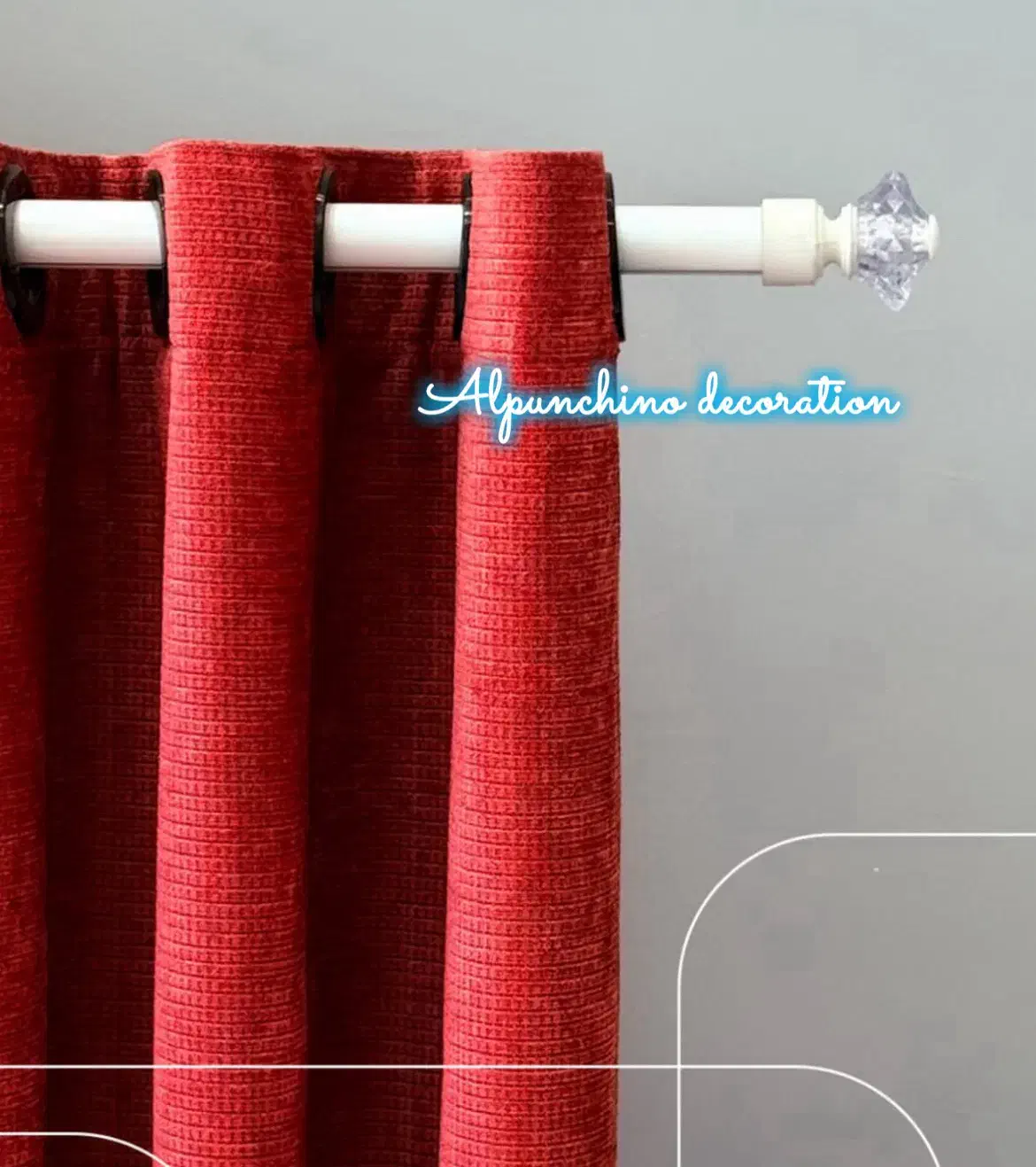 پرده فوری اماده نصب|پرده، رانر، رومیزی|مشهد, الهیه|دیوار