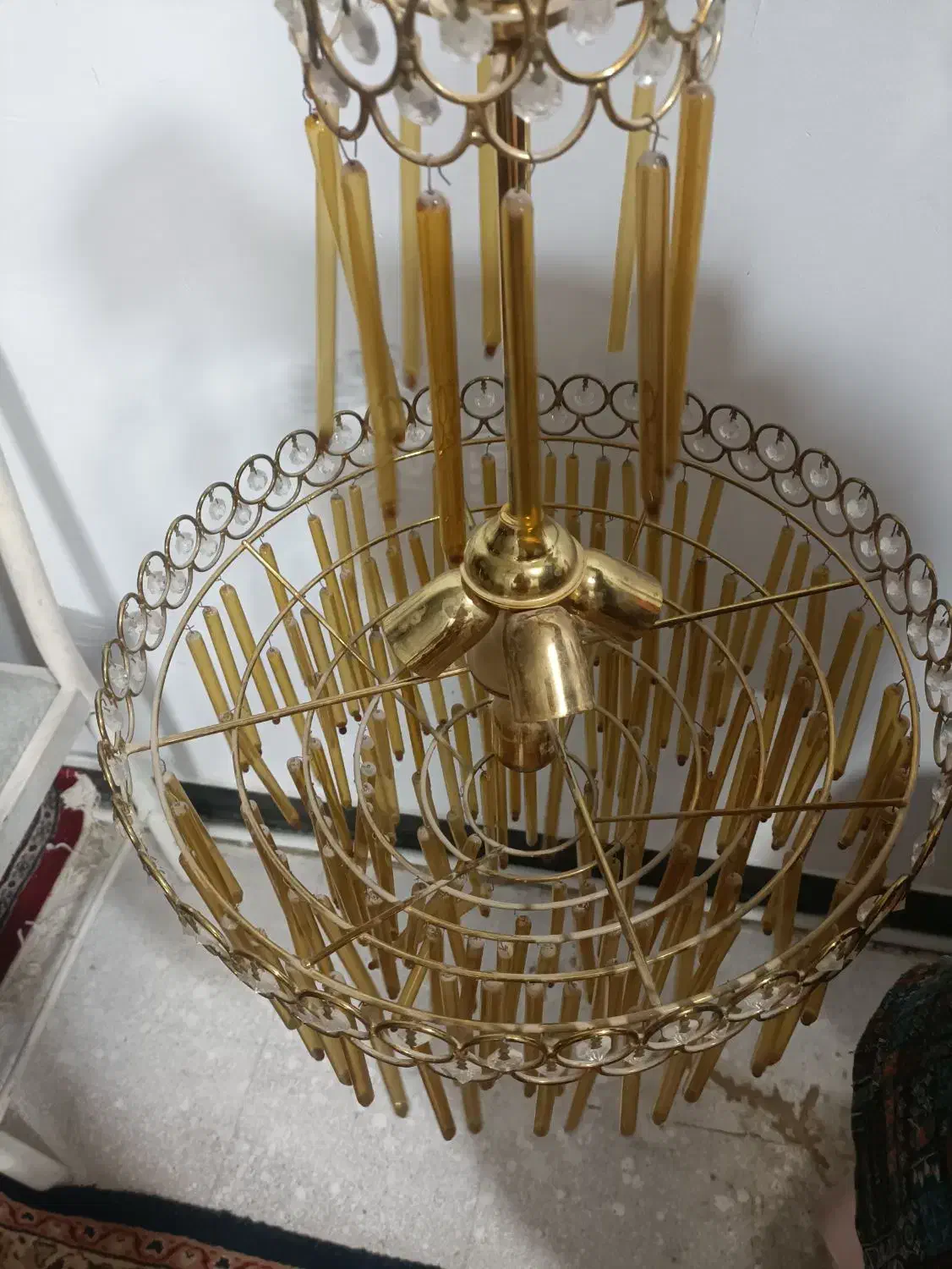 لوستر|لوستر و چراغ آویز|فسا, |دیوار