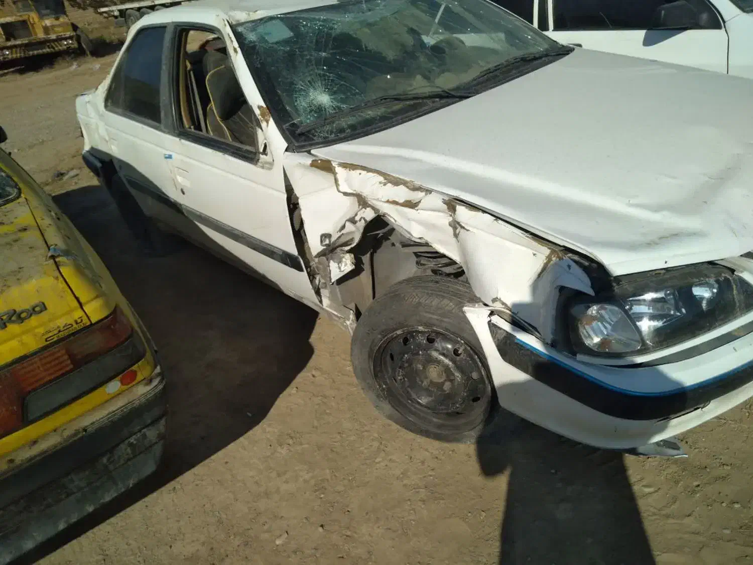 پژو پارس تیوفایو تصادفی|خودرو سواری و وانت|مشهد, گلشور|دیوار