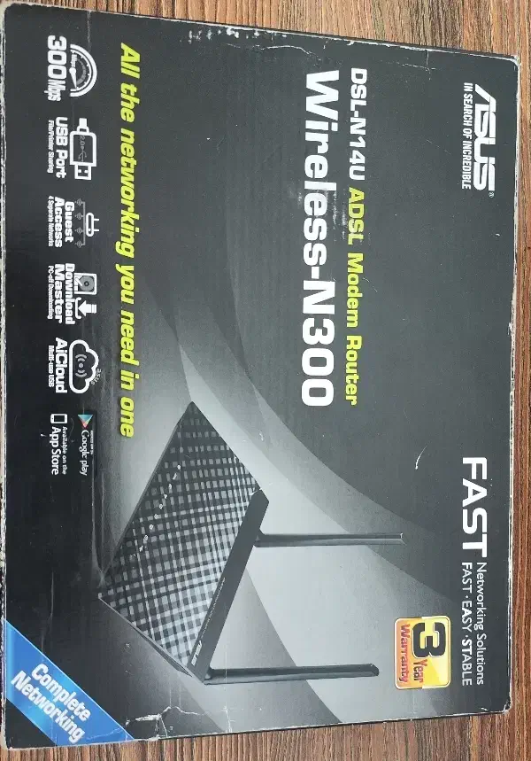مودم ASUS ADSL2+ N300|مودم و تجهیزات شبکه|قائم‌شهر, |دیوار