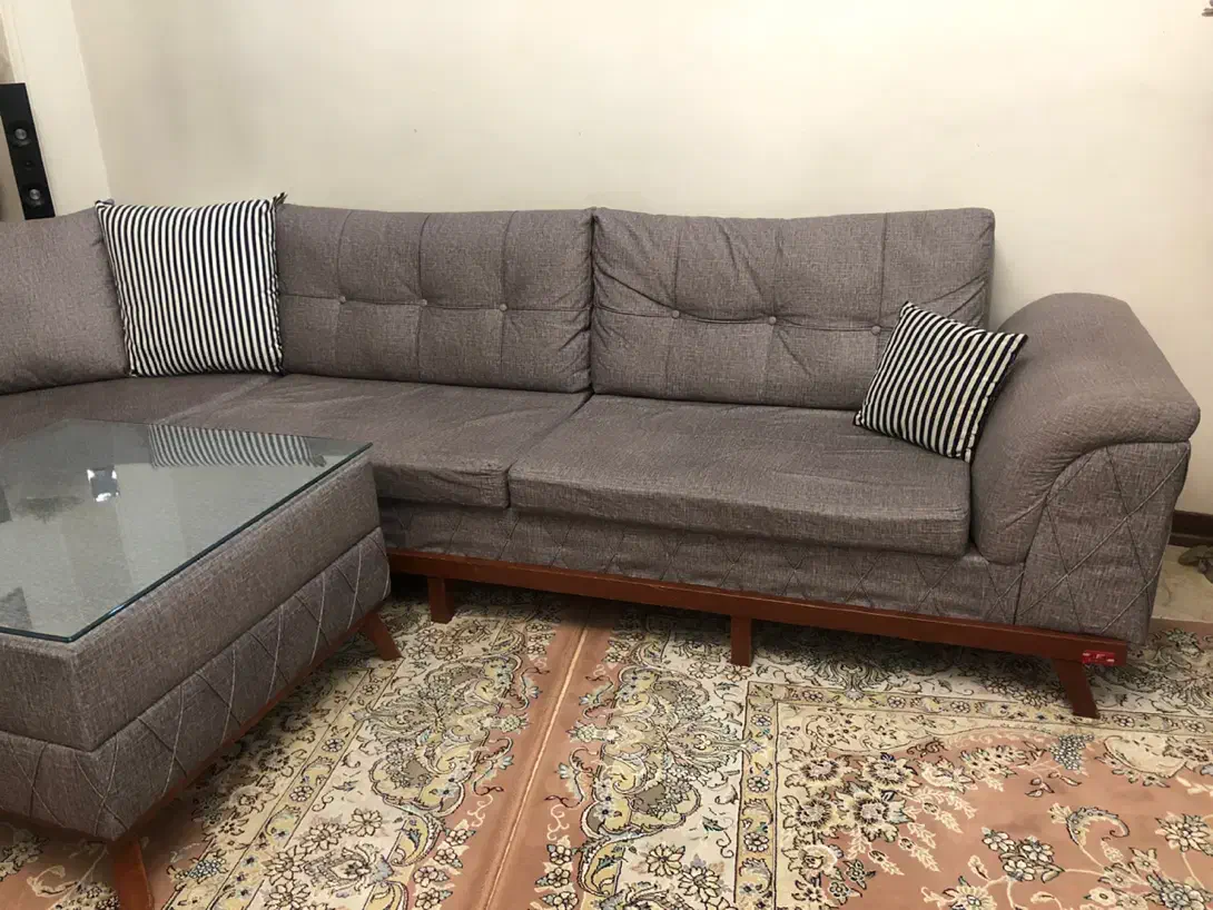 مبل ال راحتی|مبلمان خانگی و میز عسلی|تهران, منیریه|دیوار