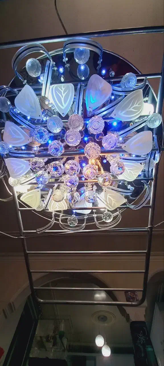 لوستردوعدد باهم|لوستر و چراغ آویز|سمنان, |دیوار