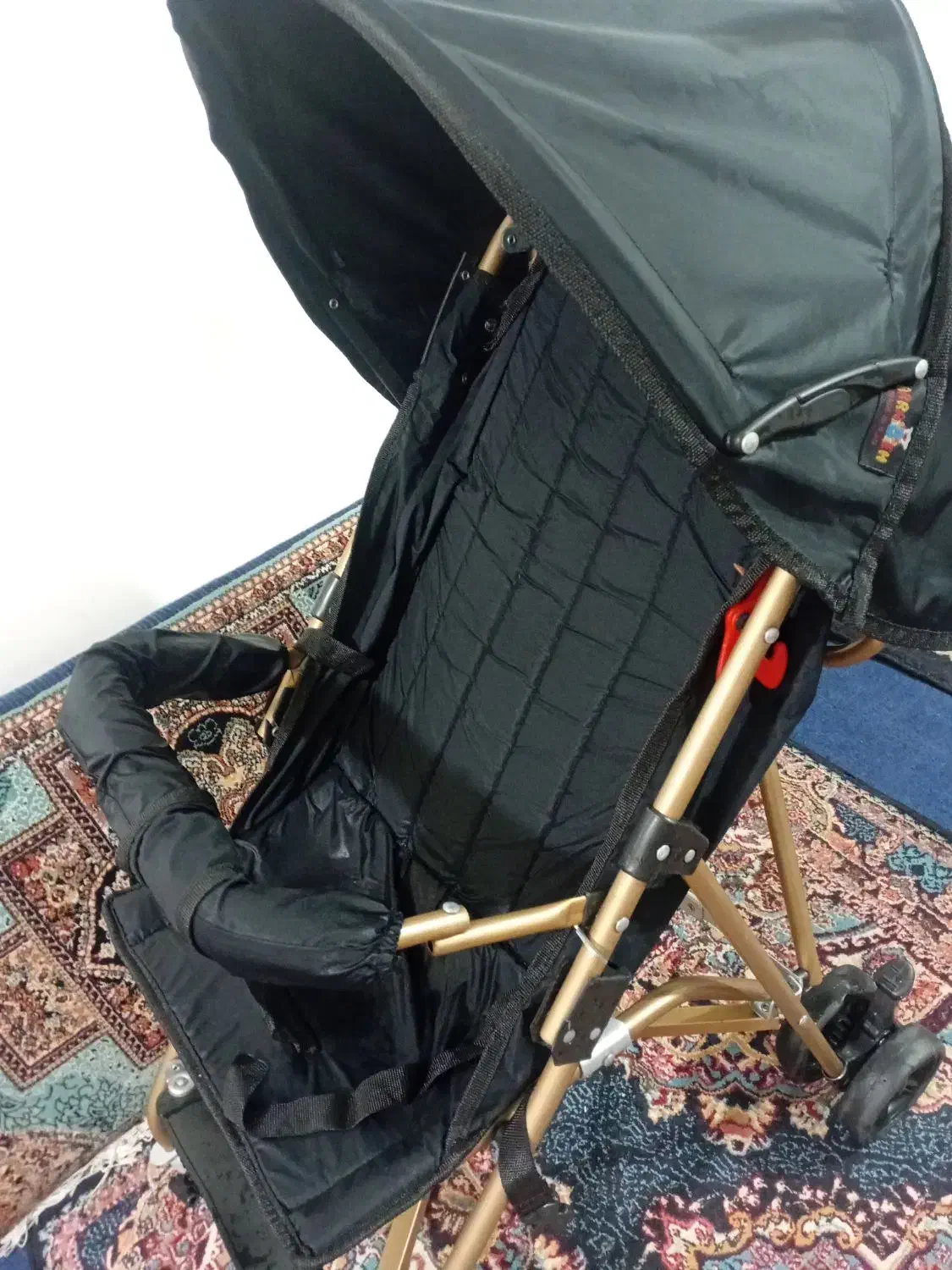 کالسکه عصایی نو سرمه ای تیره|کالسکه و لوازم جانبی|مشهد, فدک|دیوار