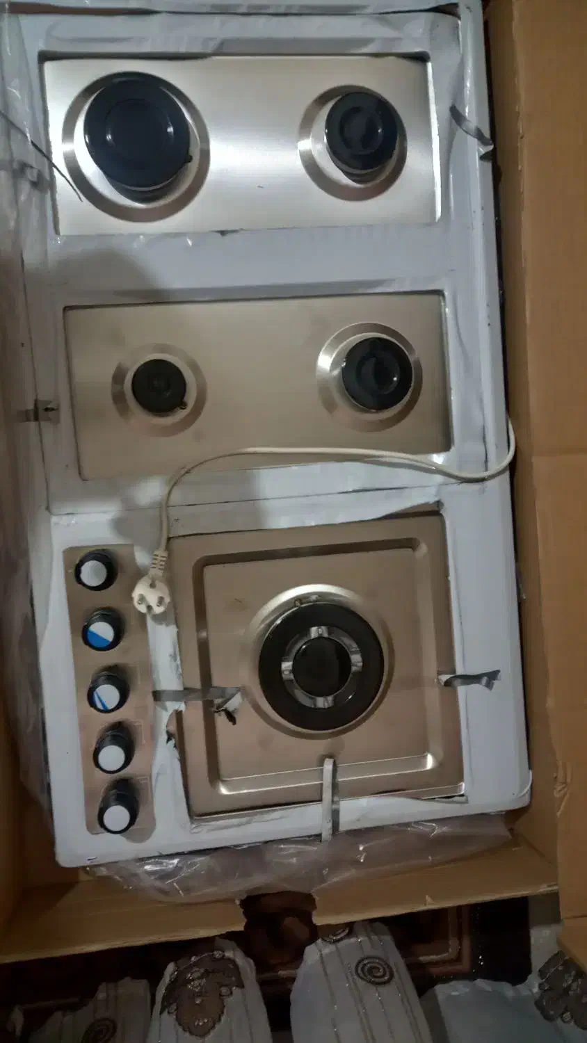 گاز صفحه ای استیل آکبند|اجاق گاز و لوازم برقی پختوپز|سرپل ذهاب, |دیوار