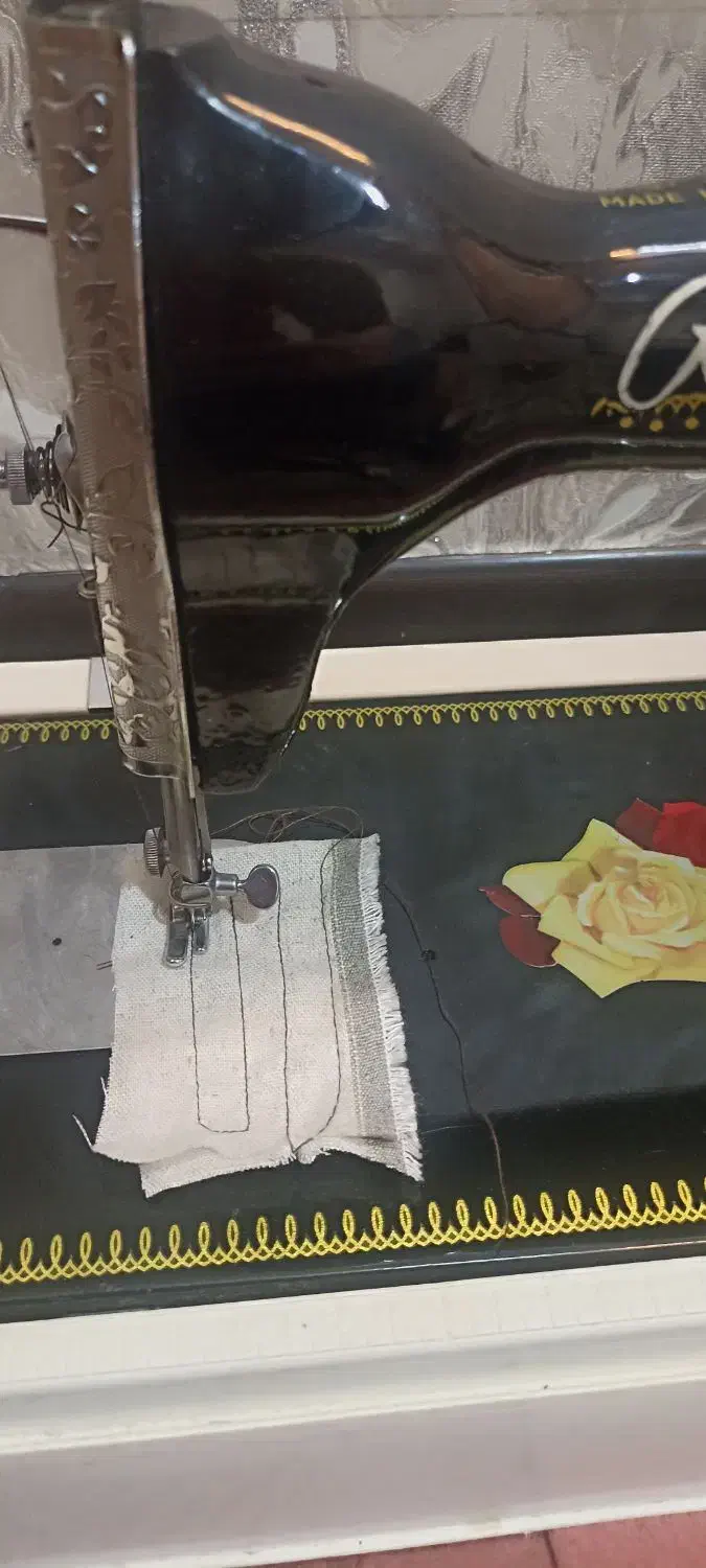 چرخ خیاطی گل رز|چرخ خیاطی و ریسندگی|قم, پردیسان|دیوار