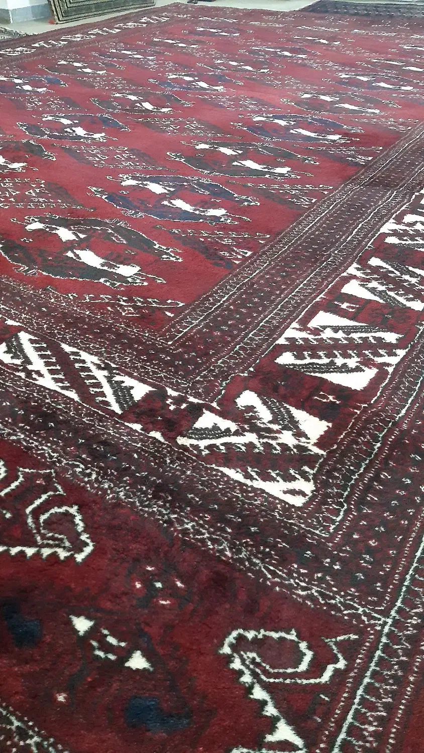 فرش دستبافت سنتی|فرش|گمیشان, |دیوار