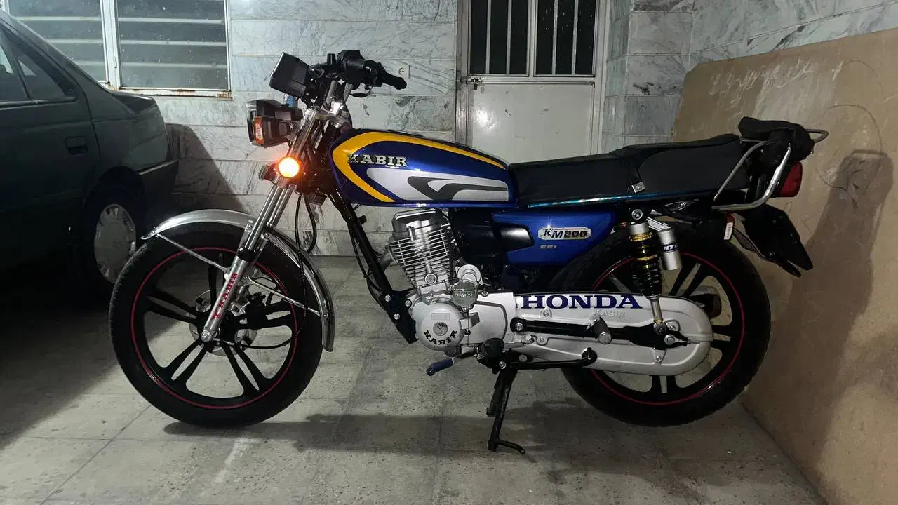 موتور طرح هندا ۲۰۰کبیر|موتورسیکلت|تهران, باغ خزانه|دیوار