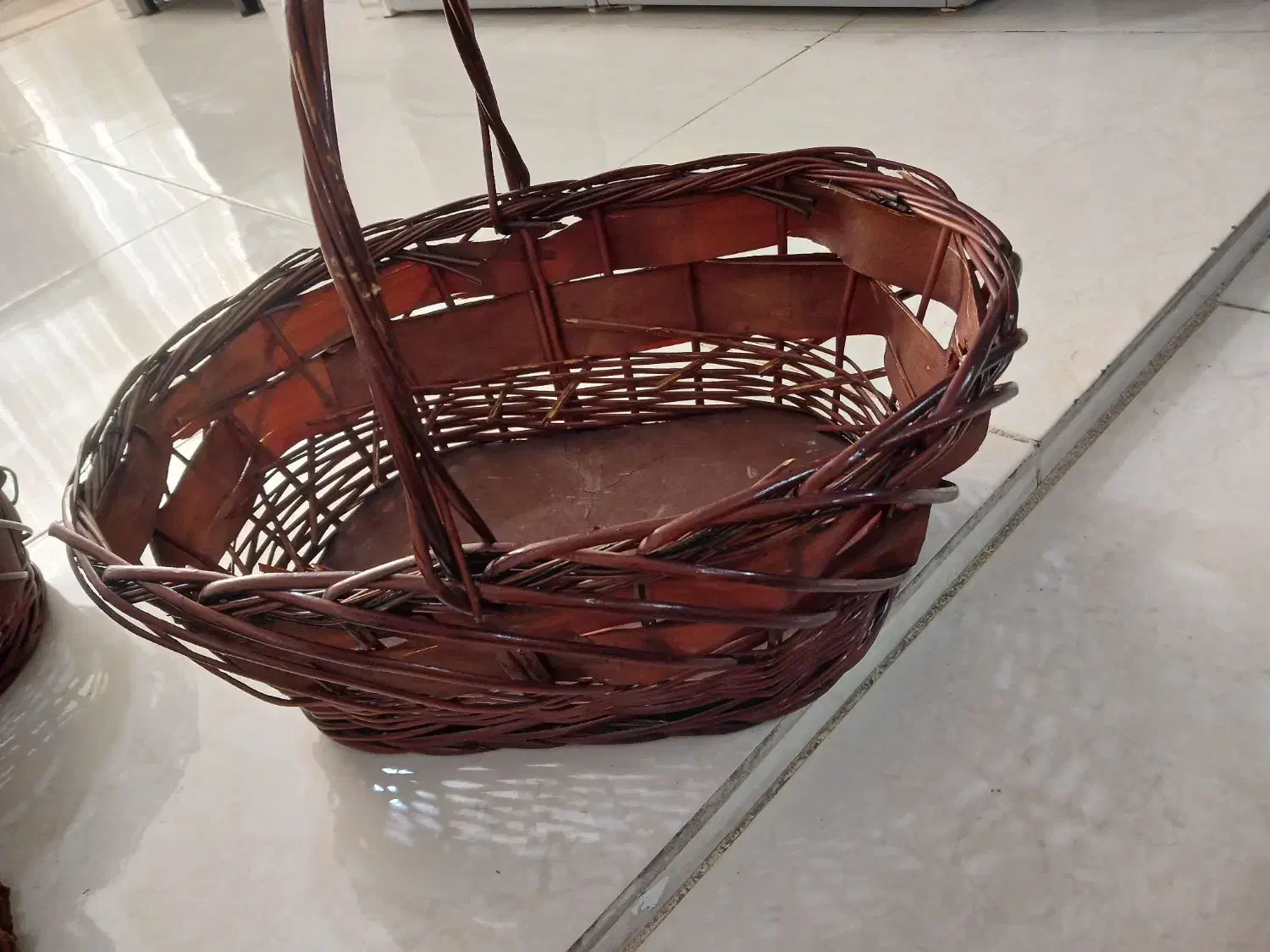 سبد چوبی میوه و عیدی شب چله|صنایع دستی و سایر لوازم تزئینی|مشهد, نوید|دیوار