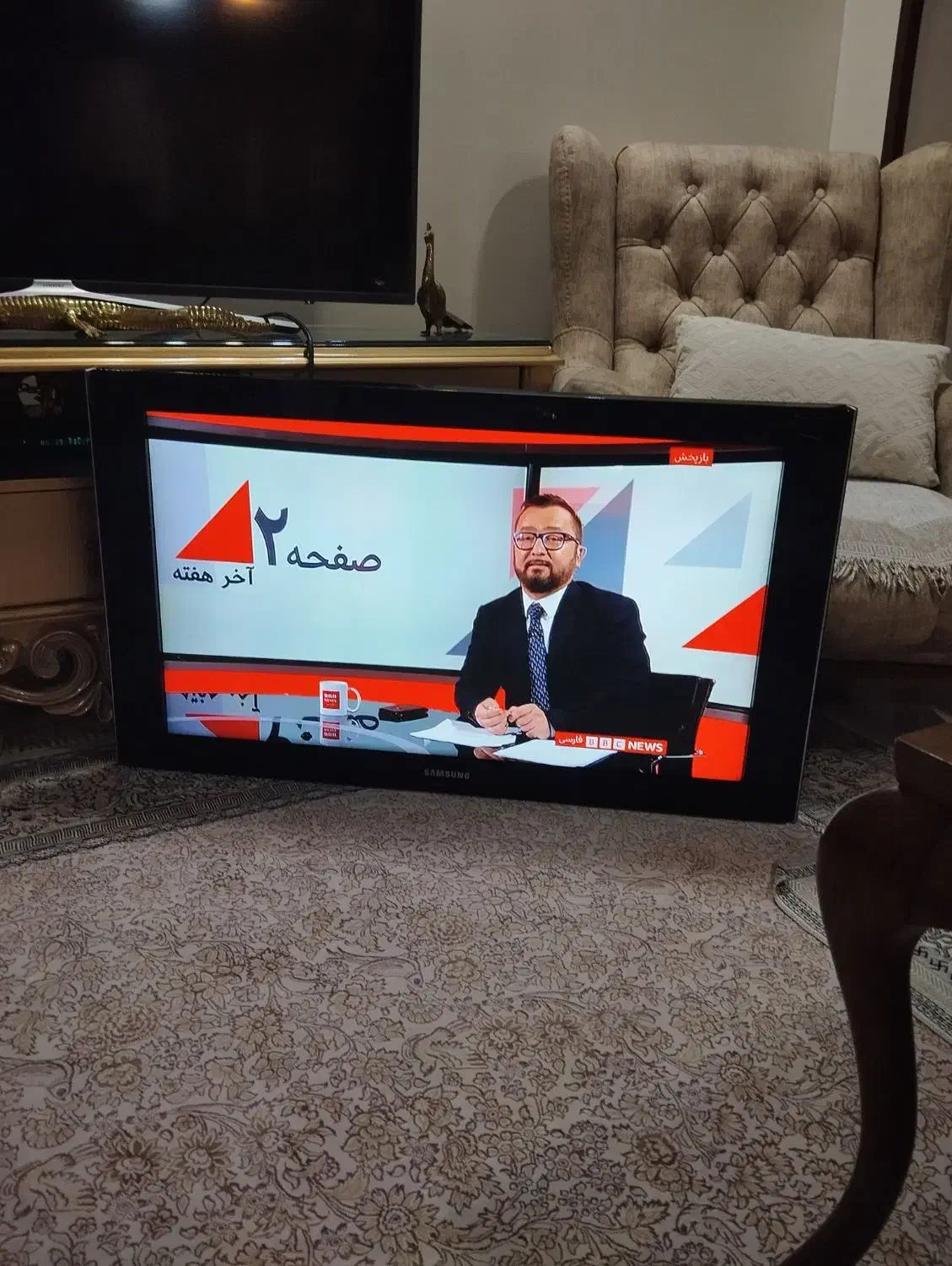 تلویزیون ال سی دی سامسونگ ۴۶اینچ|تلویزیون و پروژکتور|تهران, امیر بهادر|دیوار