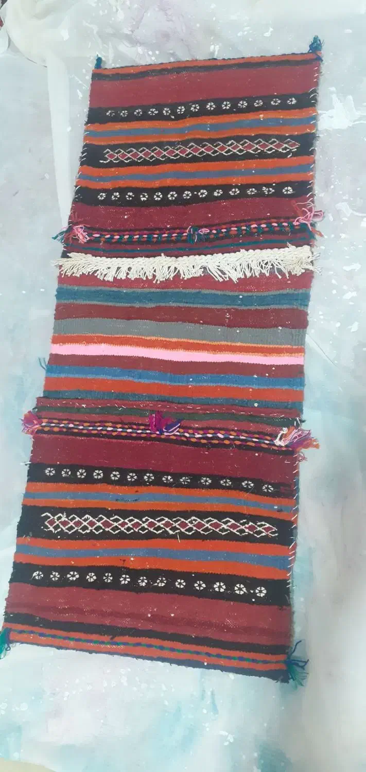 خورجین دست باف روستای. نوقدیمی|گلیم، جاجیم، گبه|بردسکن, |دیوار