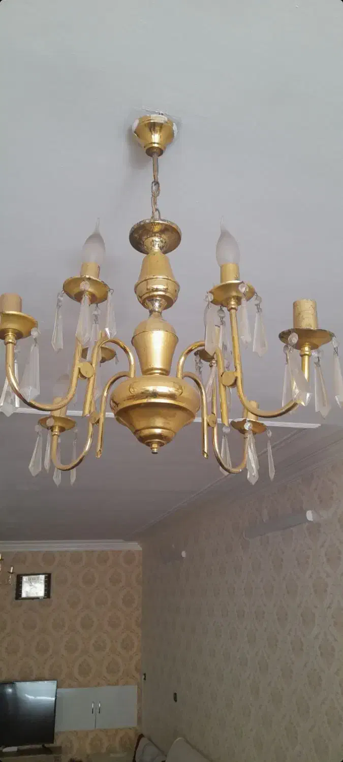 لوستر|لوستر و چراغ آویز|مشهد, طلاب|دیوار