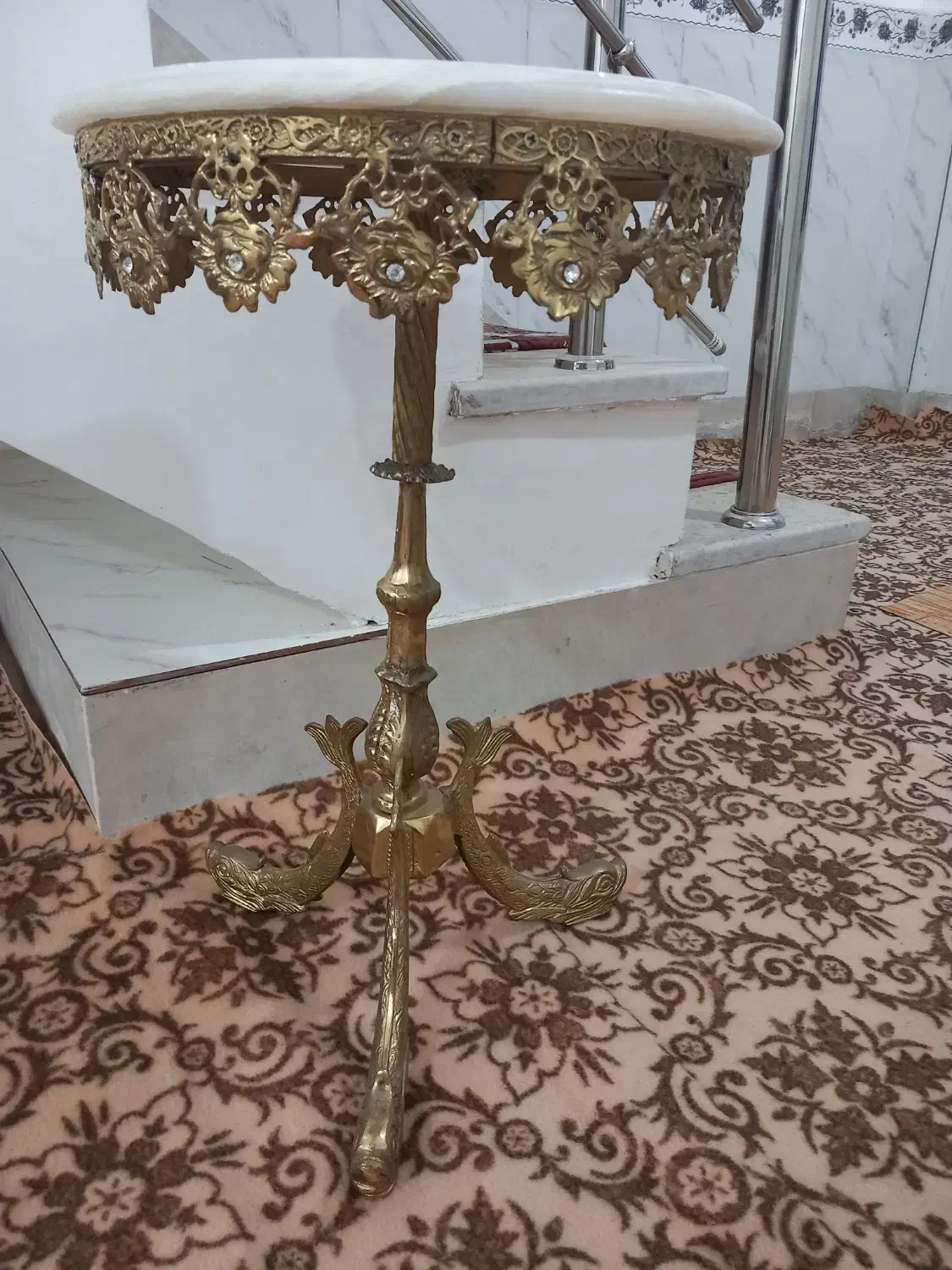 میز تلفن برنجی|میز تلفن|آذرشهر, |دیوار