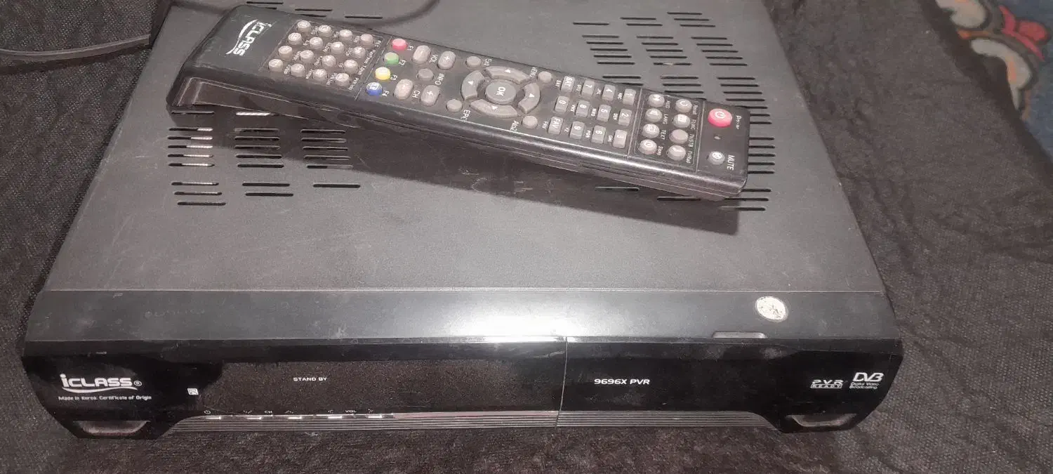 گیرنده اکولاس به همراه کنترل  بفروش میرسد|صوتی و تصویری|تاکستان, |دیوار