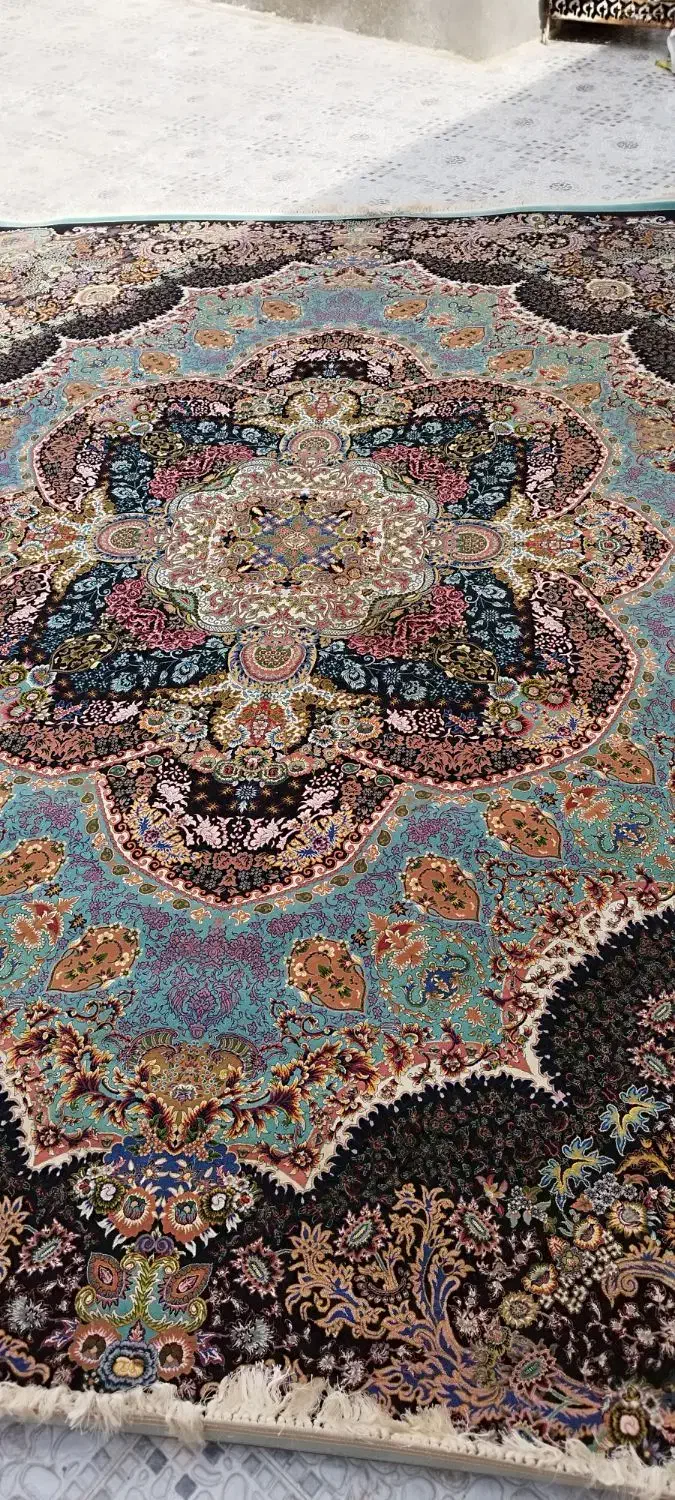 فروش فرش پاتریس فیروزهای ای|فرش|دهدشت, |دیوار