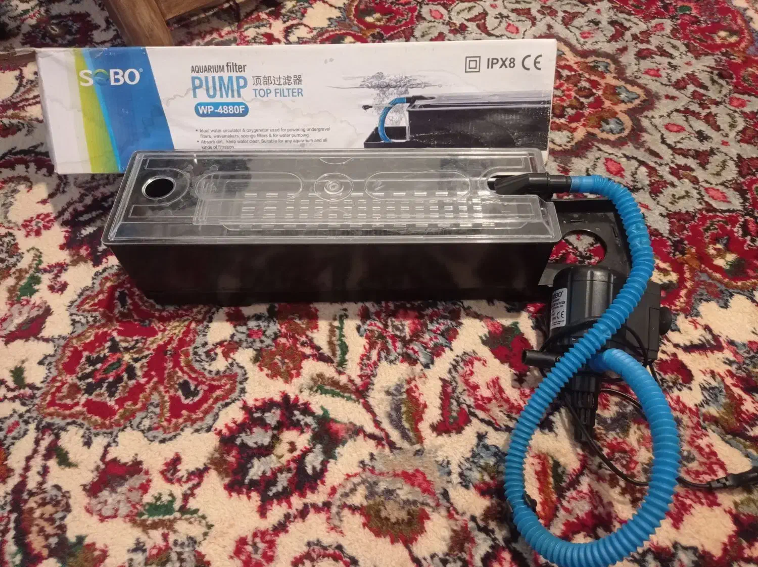 لوازم آکواریوم در حد نو|ماهی|قائن, |دیوار