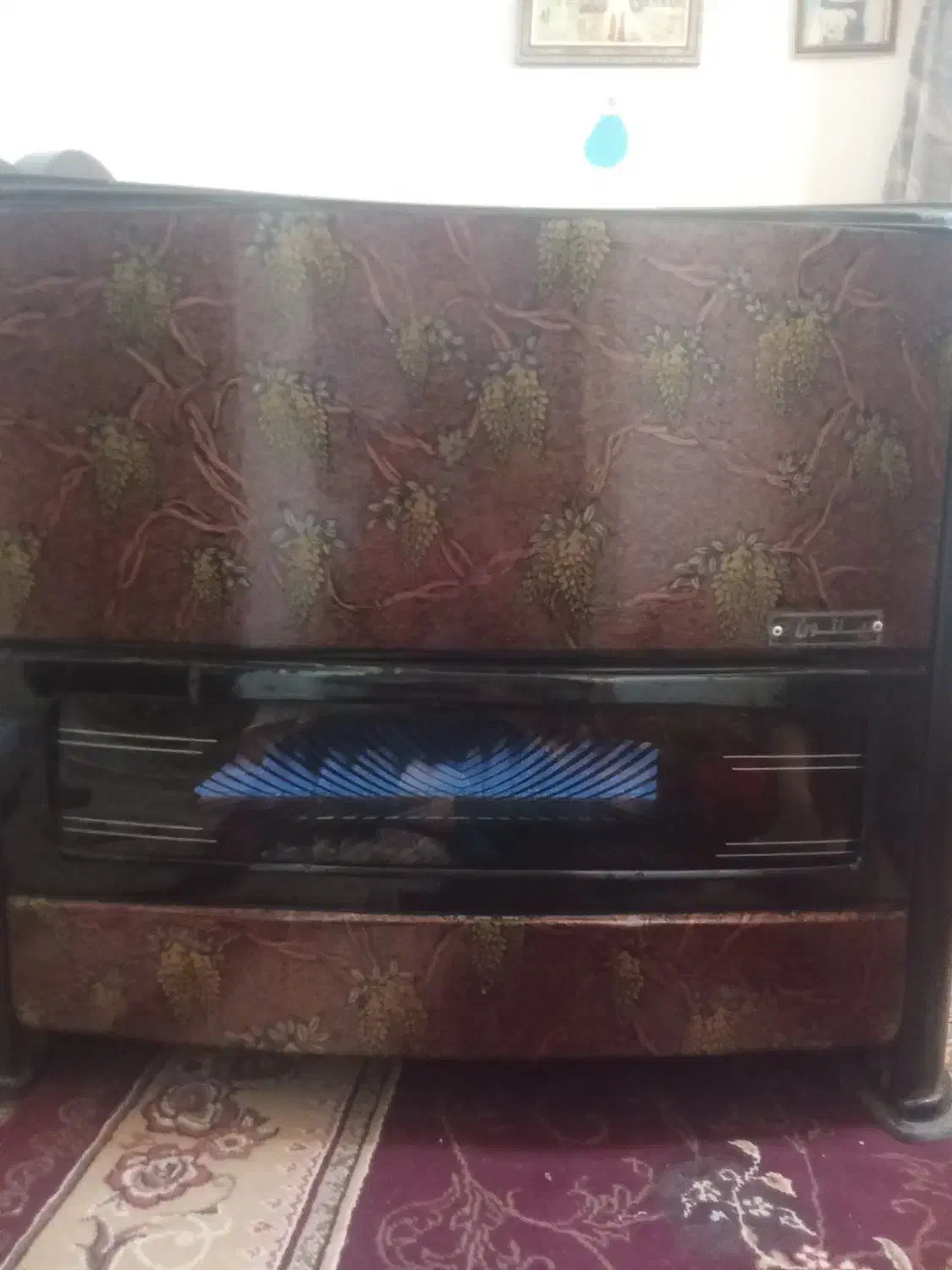 بخاری شعله قوی|بخاری، هیتر، شومینه|شیروان (خراسان), |دیوار