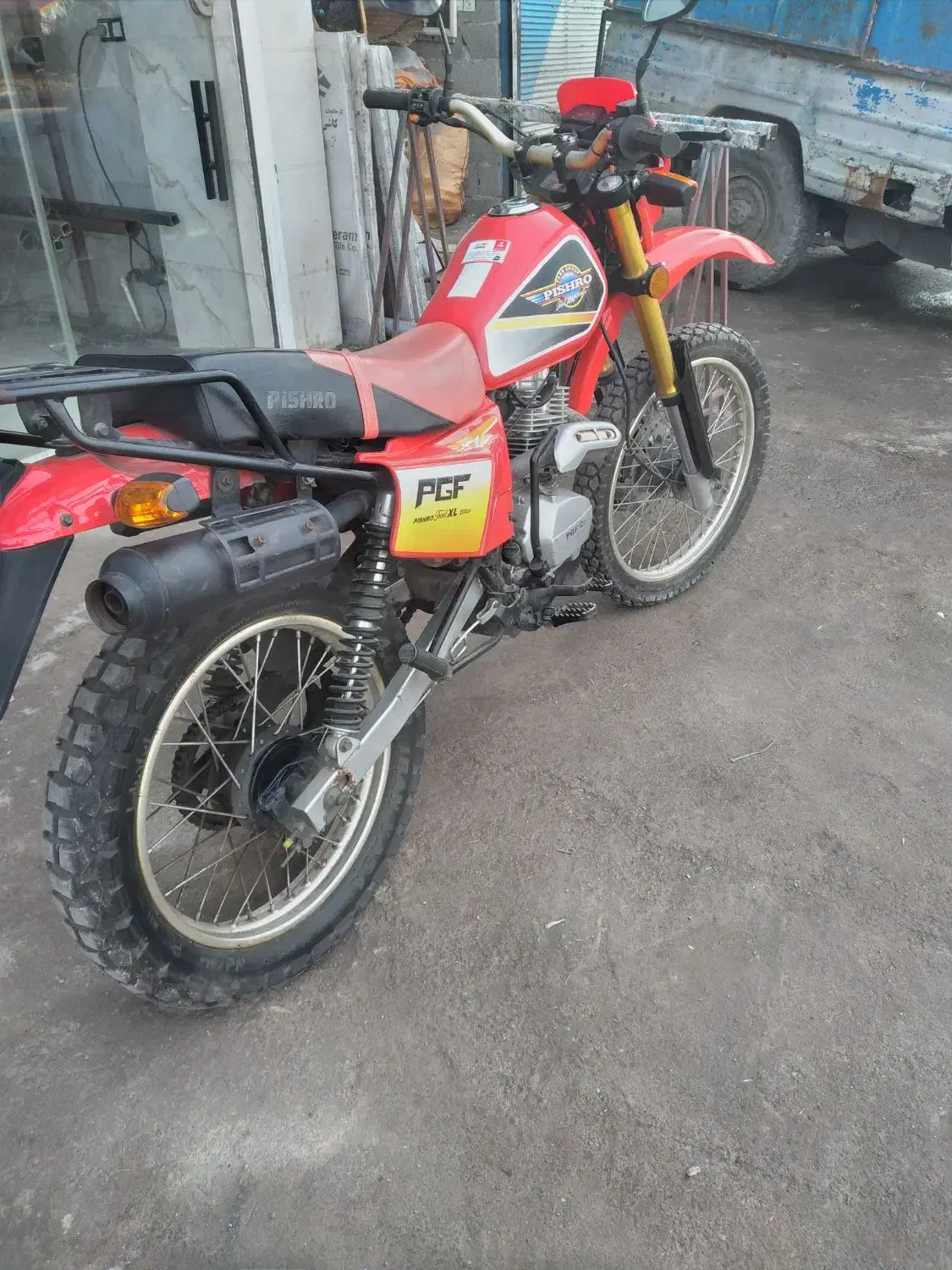 تریل ایکسل|موتورسیکلت|لشت نشا, |دیوار