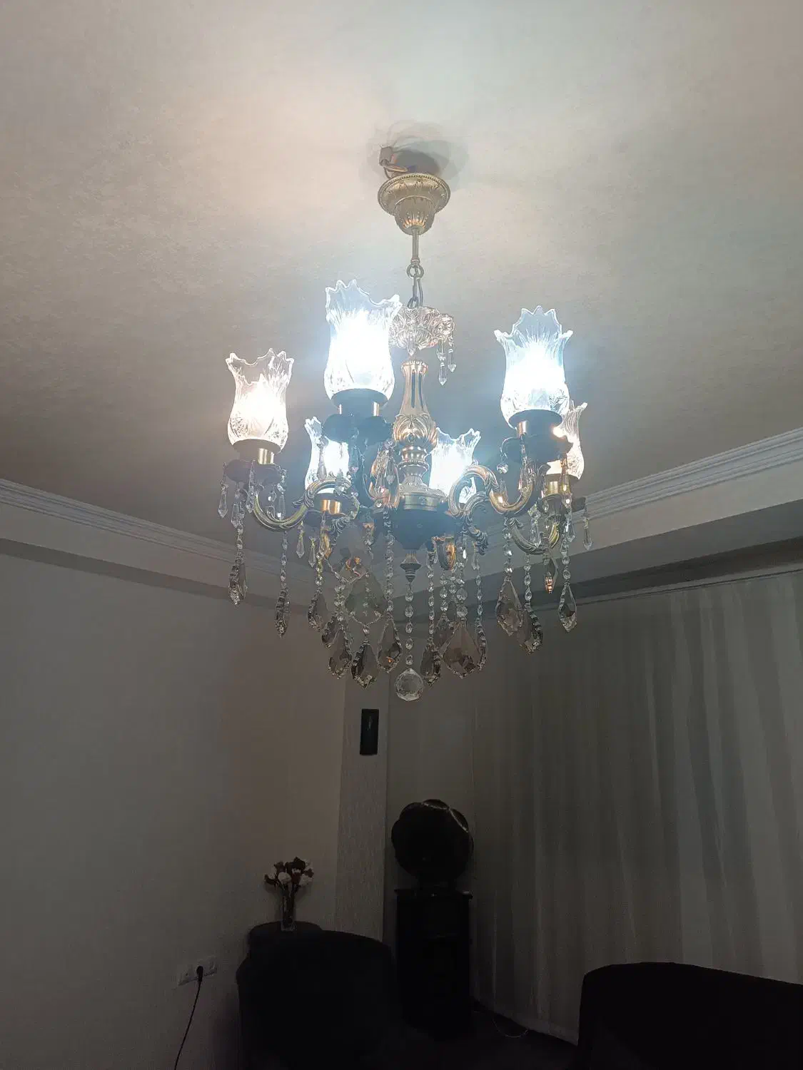 لوستر سقفی|لوستر و چراغ آویز|تبریز, |دیوار