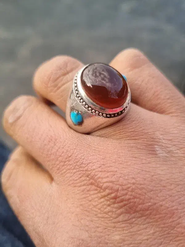 انگشتر عقیق یمنی|جواهرات|اسلامشهر, شهرک قائمیه|دیوار